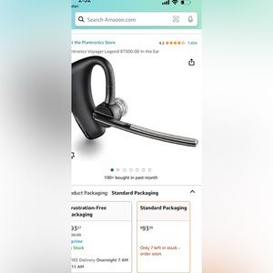 Plantronics wireless headphones/bluetooth